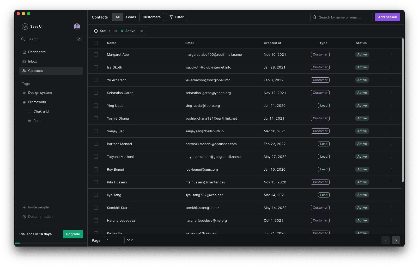 Screenshot of AIVERSAL's platform